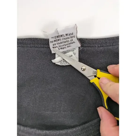 Official M&Ms World Womens One Size Long Sleeve Scoop Neck Shirt Mae West Green - Picture 6 of 13